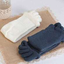 Toe Separator Socks Yoga Sports Gym Health Massage Foot Alignment Socks0928 - như hình ảnh - Xem 7
