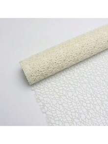 1 卷 11*108 英寸韩国提花网格镂空花艺包装纸，花店用品，花束包装纸，花艺用品，适用于生日、婚礼、情人节礼物包装、返校情人节 - 彩色 - 查看 23