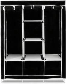 Andromeda Inc Closet para Ropa Armario Minimalista, Organizador de Ropa, Resistente y portátil, excelente Calidad (Azul) - Negro - Ver 10