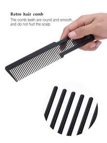 2/4/5/8/9件套美发工具组合套装，包含发夹、梳子、颈梳、喷雾瓶、理发披肩，男女通用美发工具 - 彩色 - 查看 5