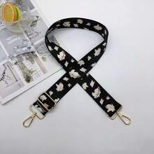 1pc 3.8CM Colorful Printed Adjustable Replacement Shoulder Strap For Bags