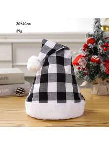 1 buc, pălării personalizate de Moș Crăciun, căciulă de Crăciun, pălărie personalizată de Moș Crăciun, pălărie de petrecere de Crăciun, pălărie de Moș Crăciun brodată, cadouri de Crăciun - Multicolor - Vizualizare 9