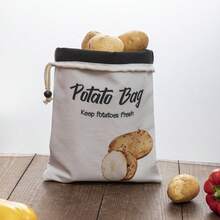 Bolsas de almacenamiento de verduras, bolsas de frescura de verduras, bolsas de almacenamiento de patatas, cebollas, zanahorias y otras verduras. Bolsas de embalaje de verduras verdes. Almacenamiento y recolección de verduras para el hogar, bolsas de almacenamiento y embalaje de verduras para viajes, campamentos, fiestas y comida para llevar