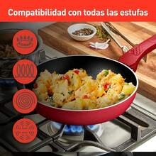 Sartén  con antiadherente Titanium 2X, termo señal, Base de inducción,  Daily Expert - 20 - Ver 7