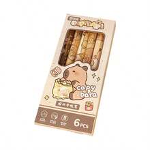 Kapibara 0,5mm Kugelschreiber mit schwarzer Tinte, Wassertintenkugelschreiber, Schreibwerkzeug für Studenten und Bürogebrauch