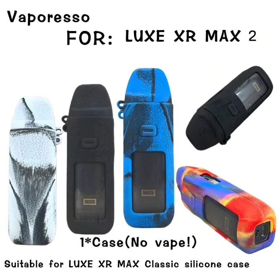 Silicone Case Suitable For Vaporesso Luxe XR Max 2, Anti-Drop, Anti-Scratch, Anti-Fingerprint, Keeps Your Device Looking Brand New, Suitable As Halloween Or Christmas Gift, Best For Christmas - Multicolor - View 1