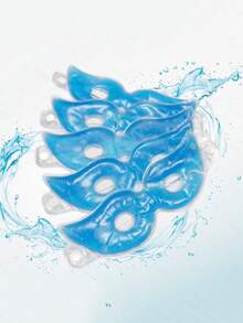 冰袋、冰袋眼罩、冰袋垫、冰贴、冰垫、冰凝胶，适合睡眠、冰袋眼罩、助眠工具、睡眠眼罩、美容冰垫、独特眼罩、凝胶冰袋、冷热眼罩，提供遮光和舒适无压感。 - 彩色 - 查看 9