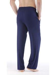 Mens Pajama Pants - Viscose Made From Bamboo, Soft Sleep Pants Comfy Drawstring Lounge Bottom With Pockets Sweatpantshalloween - Giáng sinh đỏ - Xem 4