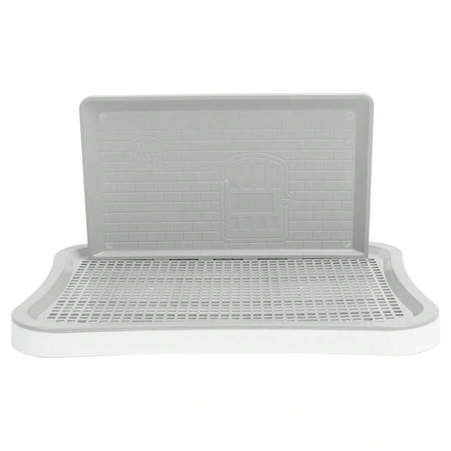 Entrenamiento de malla de mascotas para ir al baño, inodoro de entrenamiento para perros extraíble para mascotas - Gris - Ver 1