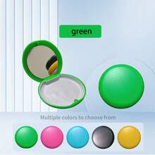 1 pièce Boîtier d'aligneur invisible, boîte de rangement avec miroir magnétique, boîtier de rétention orthodontique portable, boîte à bijoux - Multicolore - Voir 11