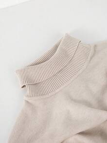 1pc Men High Neck Sweater, Fashion Sporty Versatile Daily Commute Streetwear Warm Outdoor Hiking Exercise Casual Base Layer Pullover, Suitable For Halloween, Fall/Winter