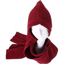 Women's Winter Hat Scarf- 3-In-1 Knit Hooded Wrap - Pashmina-Like Acrylic Shawl & Neck Warmer - Cozy Warm Pullover For Cold Weather - Nhiều màu 583 - Xem 4