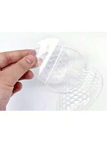 GEL Honeycomb Forefoot Cushion High Heel Anti-Chafing Forefoot Half Insole Soft Shock Absorption Particle Massage - 無色 - 查看 6