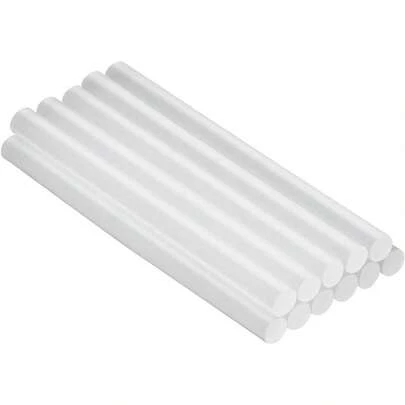 Truper REP-PIPE-5/16, Barras de silicón de repuesto para PIPE-5/16, 12 pzas