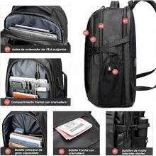 Laptop Backpack ARCTIC HUNTER AH AntiTheft Waterproof Backpack With USB Charging Port Business Backpack With Multiple Compartments 15.6 Inch
