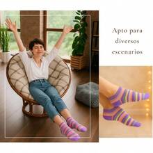 .MAX Calcetines tines para mujer, paquete de 12 pares con diferentes modelos,tines deportivos ligeros para cualquier deporte.elegante,Cómodo y Transpirable Calcetines de algodón Absorbe el sudor - Conjunto 5 - Ver 3