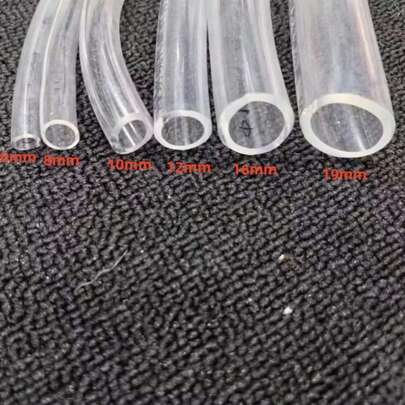 5m Length, 6mm-19mm Inner Diameter Flexible, Soft PVC Tubing, Lightweight Plastic Hose, Suitable For Small Pumps, Laboratories, Aquariums, Gardens, Etc.