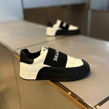 Zapatos deportivos y casuales versátiles para hombre, nuevos para otoño e invierno - Blanco - Ver 4