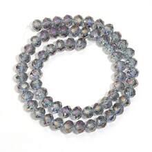 1 件镀透明紫色刻面水晶珠，时尚闪亮水晶珠，适合 DIY 珠宝制作，适合节日派对、时髦珠宝、工艺品、手机挂件、钥匙扣、装饰品 - 電鍍透明紫色 - 查看 12