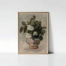 1 pezzo Stampa da parete vintage senza cornice di stile europeo | cartellone d'arte di stile country francese, decorazione da parete, stampa su tela, stampa di stile minimalista moderno, decorazione per soggiorno e camera da letto, decorazione per bagno, regalo ideale - Multicolore - Visualizzare 20