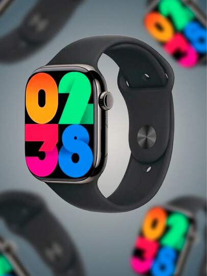 Reloj Inteligente Smartwatch Deportivo Multifunción Pantalla Táctil HD Llamadas Bluetooth Podómetro Contador Calorías Monitor Cardíaco Múltiples Modos Deportivos GPS Posicionamiento Recordatorio Mensajes Clima Compatible Android iOS