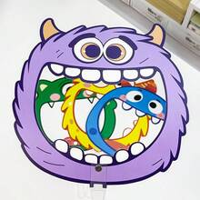 4pcs Monster Eating Words Finger Reading Stick Hand Holding Cards English Classroom Teaching Aids Early Education Primary School English Literature Mathematics Kindergarten Classroom Games Early Education Teaching Aids Fun Little Monsters Eating Words Finger Reading Cards Letter Recognition Hand Holding Cards English Classroom Teacher Student Teaching Early Education Game Props (Some Styles May Be Random)