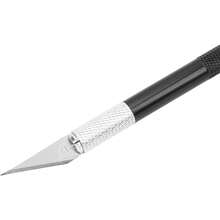 Cuchillo de Utilidad Profesional DIY Fácil de Reemplazar Juego de Herramientas de Precisión Multifuncional para Libro de Cuentas (Negro) - 1 - Ver 6