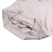 Nike Women's Thermal Lined Hoodie, Casual Daily Wear & Sportswear, Minimalist & Comfortable Pullover - Sail White/Siltstone Red - View 3