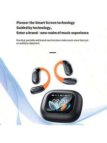 HTC NE27 Bluetooth Headset With Intelligent Translation Function, Comfortable Ear Hook Style, Digital Display, Portable And Lightweight For Office Use, Black - Black - View 4