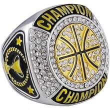 Size 7 To 14 Basketball Championship Rings 12 Packs Basketball Ring ...