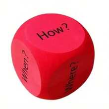 Spelling Dice, Roll Dice, Learning Dice, Question Dice, Suitable For Reading, Home, Party Games - Birthday Gift, Christmas Gift, Halloween Gift, Perfect Gift, Gift