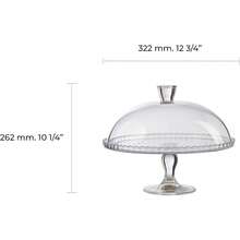U HOME - Tartera cristal con pie y tapa 32cm - Pasabahce - Ver 3