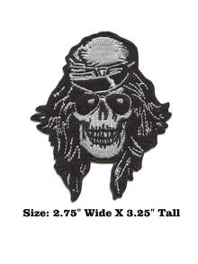 1PC Guns N' Roses Patch Duff McKagan Bandana Embroidered Iron On - Multicolor - View 9
