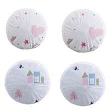 Funda protectora con forma de corazón para ventilador, protector de ventilador impermeable, funda universal para ventilador de piso circular del hogar