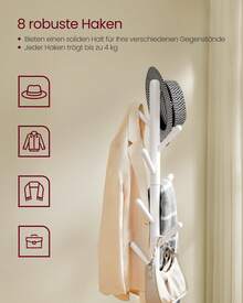 Coat Racks - Cloud White - View 5