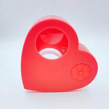 Conjunto de narguilé com 1 mangueira, vaso de acrílico para narguilé, tigela e capa de silicone, estilo coração, presentes de dia dos namorados para casais