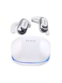 HTC NE17 技術升級藍牙耳機 智慧型消噪演算法 旗艦晶片 雙模連接 輕量充電倉 場景自適應 白色 - 白色 - 查看 1