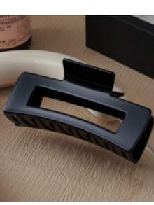 Women's Soft Silicone Rectangular Square Hair Claw Hair Clips, Soft Anti-Collision Protection For Back Of Head, Durable Grip Clips Elegant Hair Accessories Elegant Claw Clip Winter Hair Clutch