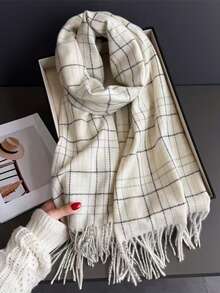 Plaid Casual Polyester