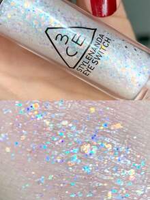 3CE Eye Switch #DOUBLE NOTE 液体眼影，凝胶配方，高显色度，多维妆效，轻轻一抹即可上色，超级闪亮，银色珠光闪片，韩国化妆品，韩妆，礼品装 - #DOUBLE NOTE - 查看 3