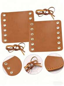 Verstellbare Leder-Lenkergriffe, Anti-Fahrrad-Lenkerprotektoren, geeignet für Outdoor-Fahrten mit Motorrädern, Fahrrädern, Rollern, Mountainbikes, E-Bikes, komfortabel, hitzebeständig, einfache Montage, Lenkerkomponenten, Fahrrad-Zubehör