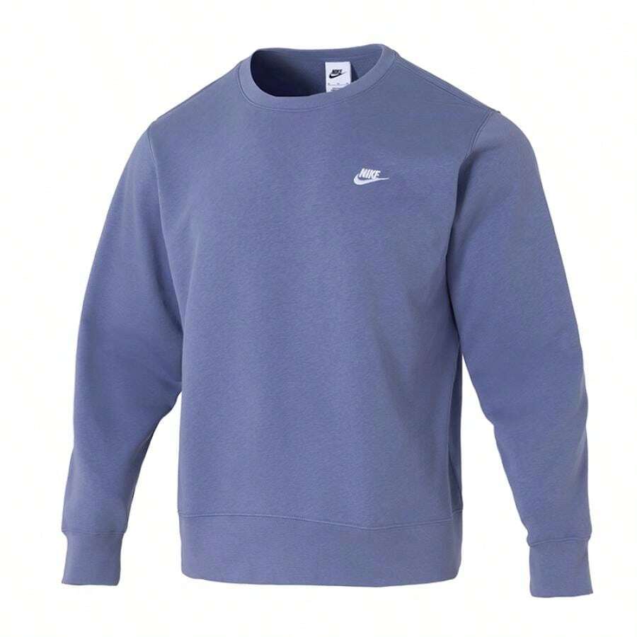 Nike Men's AS M NK CLUB FT CREW Minimalist Crew Neck Sweatshirt, Casual Sports Pullover Top, FN3889-499