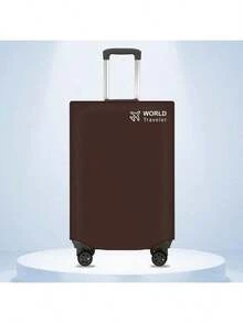 Suitcase Dust Cover, Travel Suitcase Cover, Trolley Box Protective Cover, Solid Color Elastic Suitcase Cover, Travel Accessories, Luggage, Travel Organizer, Suitcase Protective Cover, Back To School, Travel, School, Business, Outdoor, Waterproof, Unisex, Travel Luggage Non-Woven Cover Bag For School School Accessories School Stuff