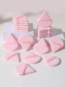 SGIAWETA-50pcs/20pcs/10pcs/5pcs/1pc Makeup Sponges, Reusable Multipurpose Makeup Tools Suitable Foundation, Concealer, BB, Sunscreen, Cushion, Blush Etc., Brushes, Essential Travel & Home,Makeup,Cheap,Room Decor,Vanity,Travel,Bedroom,Makeup Accessories,Puff,Makeup Blender,Powder Puff,Makeup Sponge,Cheap,Stocking Stuffers,Makeup,Makeup Tools,Cheap Stuff,Gifts,Gifts Women,Gifts,Giveaways,Travel,Cheap Stuff,Travel Essential-Birthdaygift - 粉紅色 2 - 查看 13