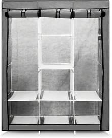 Andromeda Inc Closet para Ropa Armario Minimalista, Organizador de Ropa, Resistente y portátil, excelente Calidad (Azul) - GRIS - Ver 9