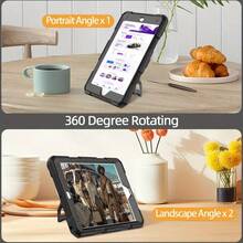 1pc Stock Case Compatible With IPad 11th/10th/ 9th/ 8th/ 7th Generation 11''/10.9''/ 10.2''/8.3', Ipad 10th 10.9'' Generation Tablet Cover With Pencil Holder [360° Rotating Hand Strap] &Stand, Case Compatible With IPad Mini 6 Mini 7 8.3 IPad7th/8th/9th 10.2 Inch IPad (A16) 11 Inch 11th Generation 2025 IPad 11(A16 2025) (Red+Black,Black)