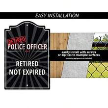 Retired Tattoo Artist Sign Indoor/Outdoor Retired Not Expired Funny Home Decor Home Office Or Bedroom Wall Plaque Retirement Personalized Gift