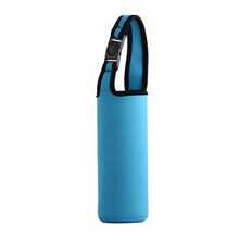 1 pieza Funda de neopreno multifuncional para botellas de agua - Se ajusta a botellas de 15 oz a 21 oz, disponible en varios colores