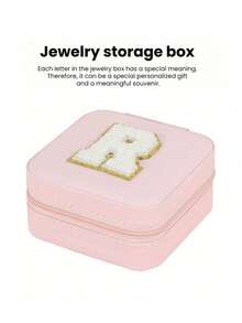 1件套旅行首饰盒, 字母首饰盒, 多功能首饰收纳盒, 首饰整理与收纳, 紧凑型首饰盒, 旅行收纳配件, 化妆品收纳盒, 指甲油收纳盒, 首饰收纳盒, 邮轮必备品, 旅行必备品, 戒指、项链、耳环首饰收纳, 个性化礼品, - 彩色 - 查看 18