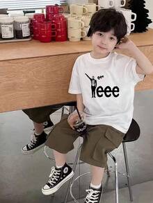 Tween Boys T-Shirts - White - View 1